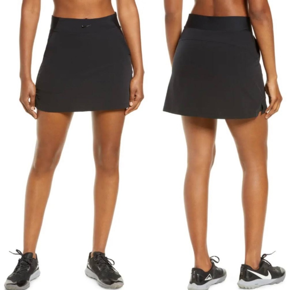 NIKE High Rise Bliss Lux Training SKORT Tennis Skirt Size M